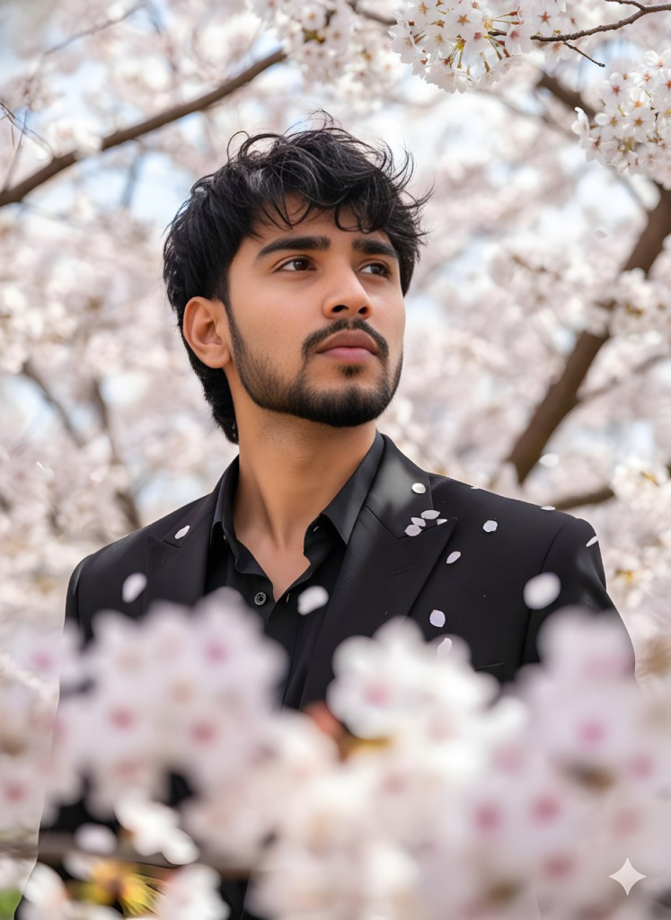 Floral Portrait Style Image Editing Prompt