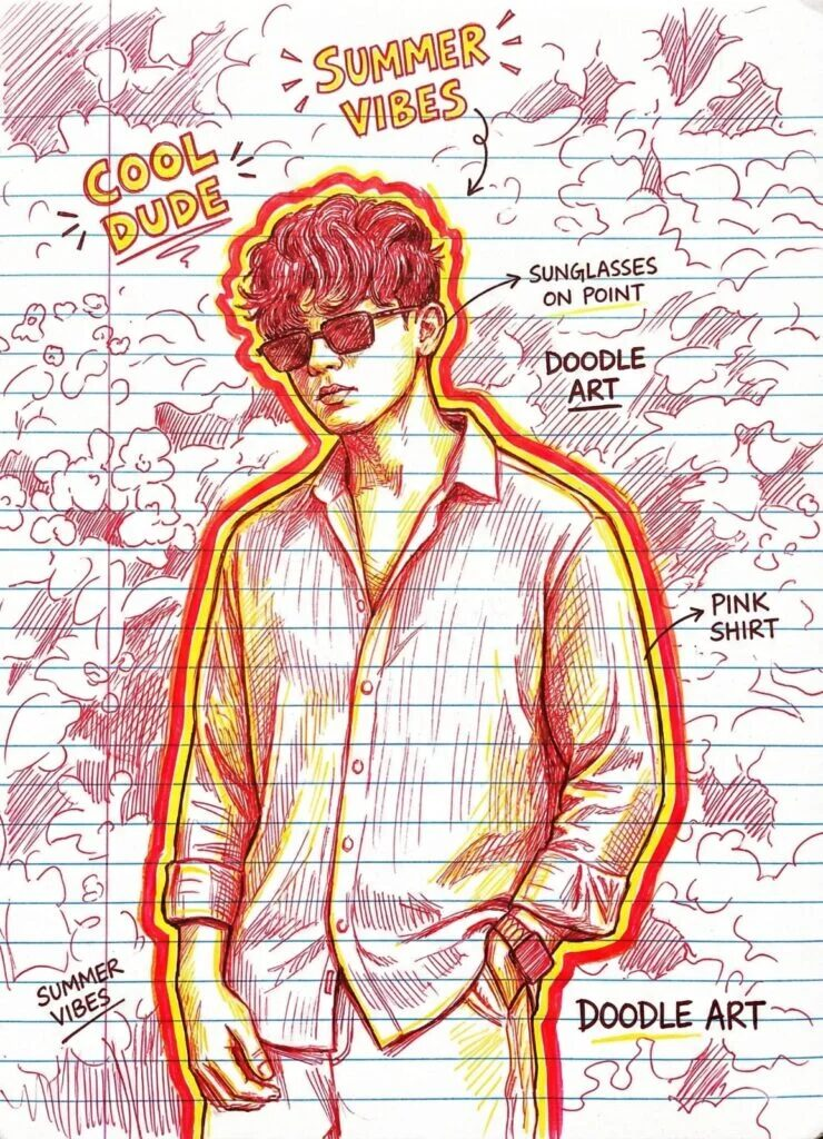 Hand Drawing Sketch Photo Editing Prompts