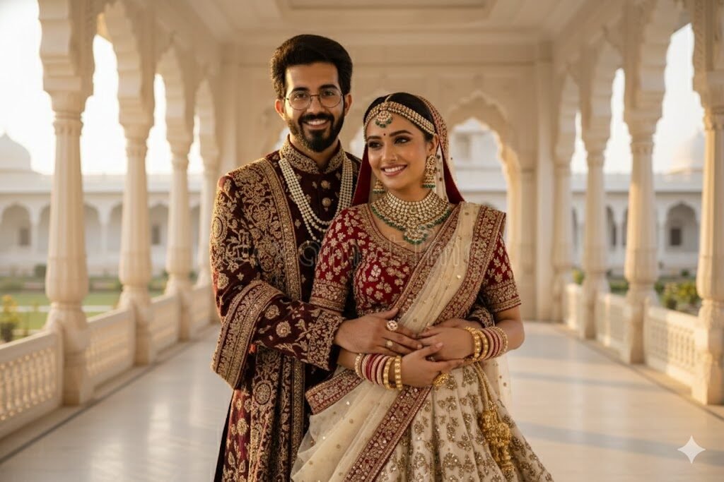 wedding AI image prompt