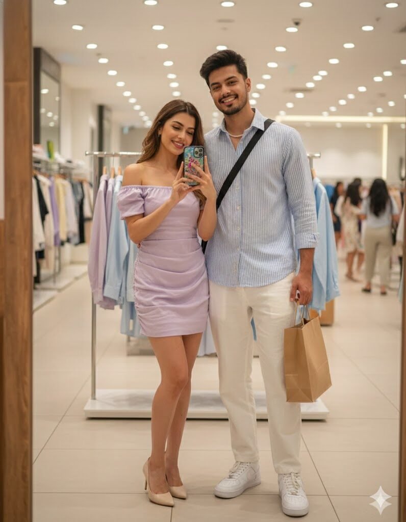 Modern Couple AI Images Prompts