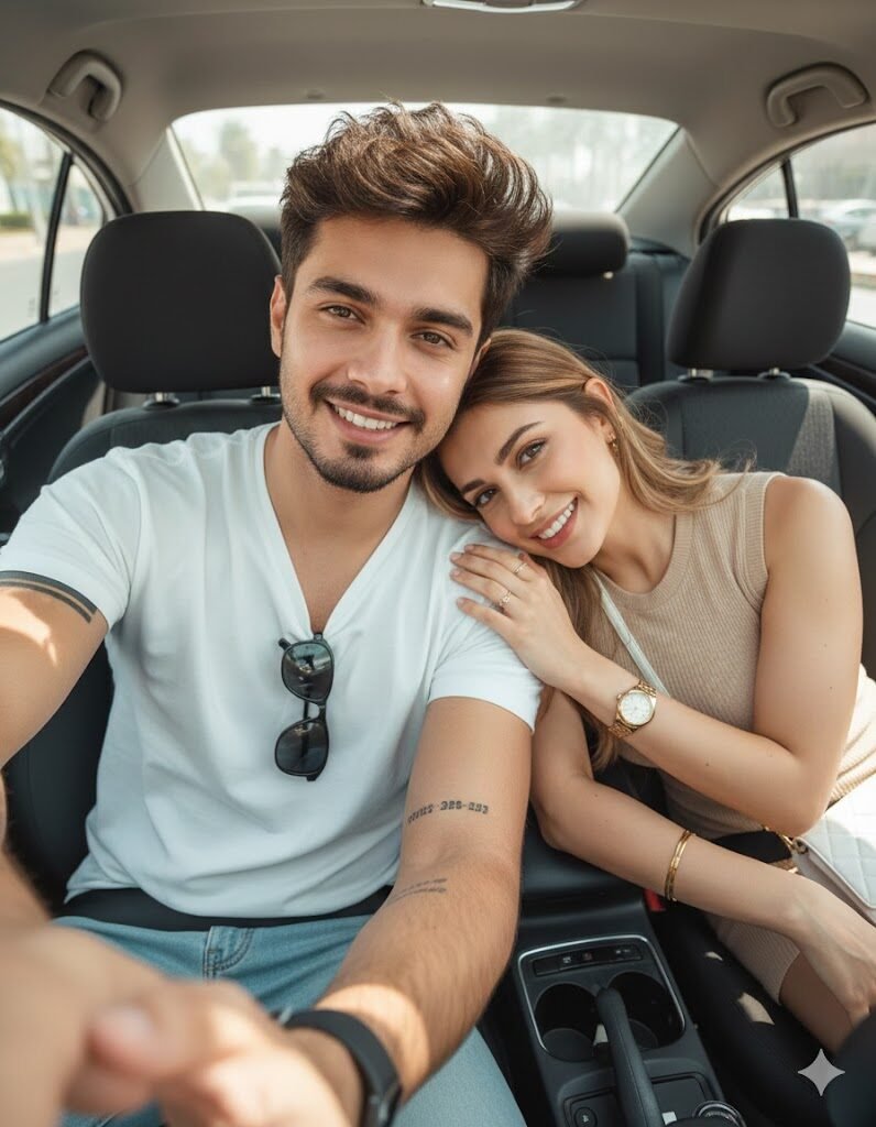 Ultra-Realistic Mirror Selfie Couple Prompt