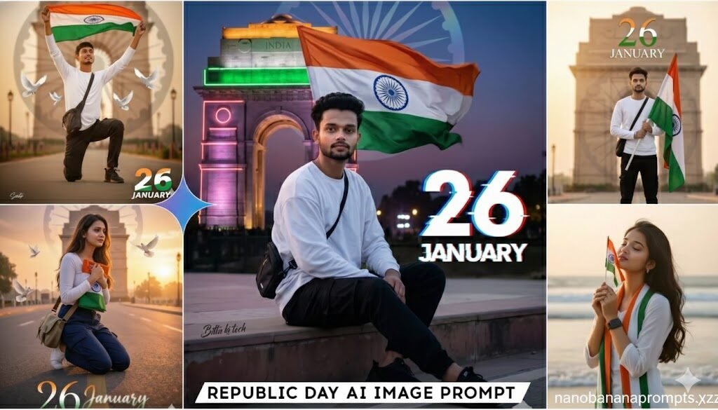 Republic Day Nano Banana Prompts | 26 January image prompts